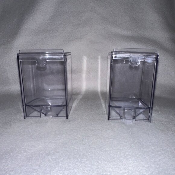 Cuisinart ICE-48 Set of 2 Topping Containers Clear Gray Replacement Parts - Picture 2 of 7